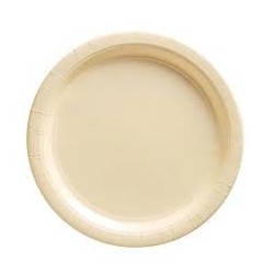 Ivory Cream Plates (pack of 12)