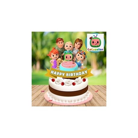 Children Baby Girl Cute Stella Lou Rabbit Cartoon Cake Decoration | Shopee  Malaysia