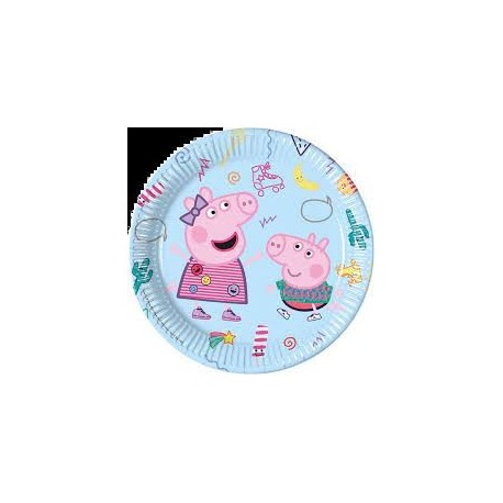Peppa Pig And Friends Paper Plates (pack of 8)