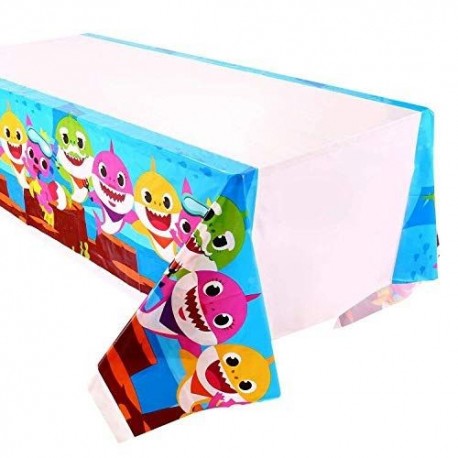 Baby Shark Tablecloth | Baby Shark party supplies - www.mypartysupplies.co.za
