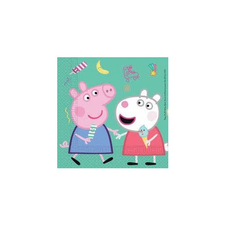 Peppa Pig And Friends Lunch Serviettes (pack of 20)