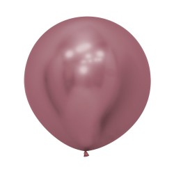24 inch Chrome Pink Balloon