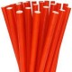 Plain Red Paper Straws (25pcs)