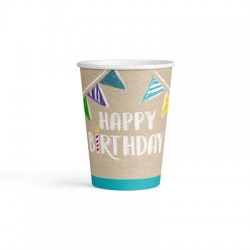 My Birthday Party Paper cups (pack of 8)