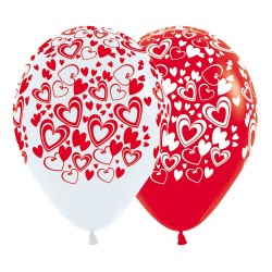Double heart latex balloon - South Africa
