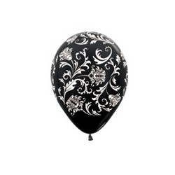 12" Damask Latex Balloon | Balloons South Africa Party Supplies.