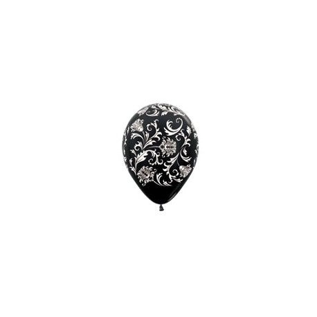 12" Damask Latex Balloon | Balloons South Africa Party Supplies.