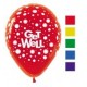 12" Get well soon latex balloon