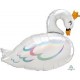 Supershape Iridescent Swan Foil Balloon