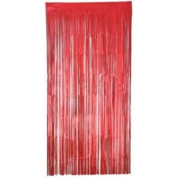 Metallic Red Curtain Backdrop (1m x 2.m)