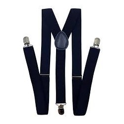 Navy Blue Suspenders - South Africa 