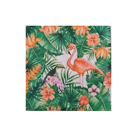Topical Flamingo serviettes