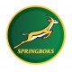 Springbok Rugby Plates (pk/8)