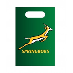 Springbok Rugby paper party bags 