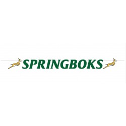 Springbok Rugby die cut banner 