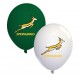 Springbok Rugby latex balloons