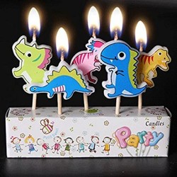 Dinosaur Candles (5 pcs)