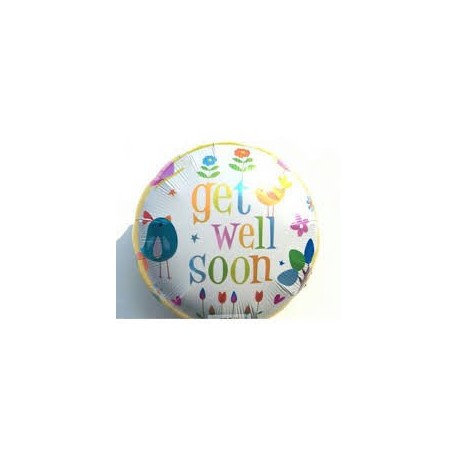 18" Get Well Soon Foil balloon