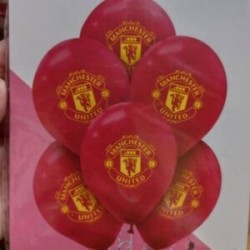Manchester United latex balloons 96pcs)