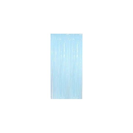 Pastel Blue Curtain Backdrop (1m x 2.2m)