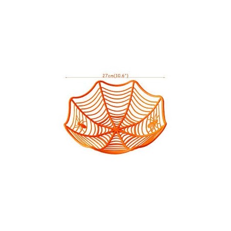 Spiderweb candy bowl - Orange