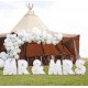 MR & MRS Balloon Mosaic Stand|Wedding Decor 