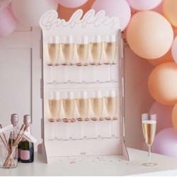 Blush Hen - Rose Gold Bubbly Wall