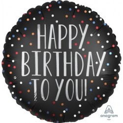 18" Happy Birthday to you Foil Balloon