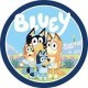 Bluey party 7" plates 