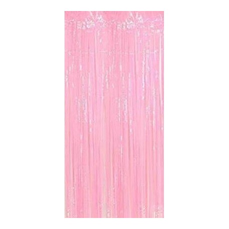 Pastel Pink Curtain Backdrop (1m x 2.2m)