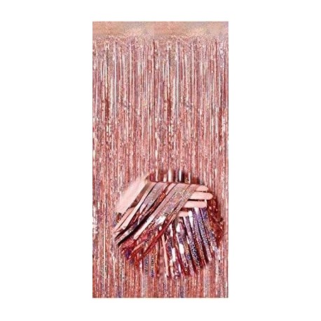 Rose Gold laser Curtain Backdrop (1 X 2m )
