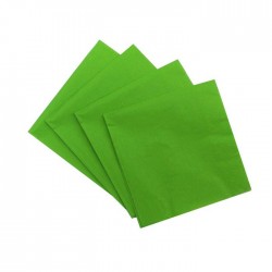 Light Green Serviettes (pack of 10)