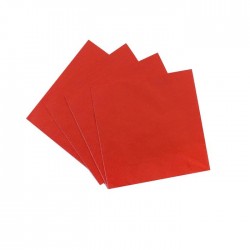 Red Serviettes (pack of 12)