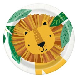 Animal Safari Dessert Plates