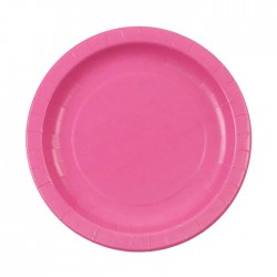 Pink Plates (pack of 12)