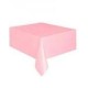 Plain Tablecloth - Pastel Pink 137cm x 274cm
