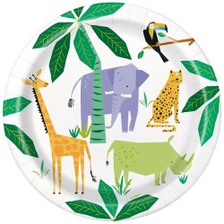 Animal Safari Lunch Plates