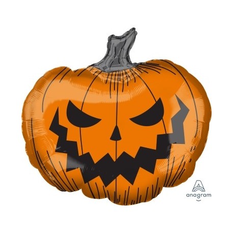 Supershape Pumpkin Foil Balloon