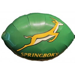 Springbok Supershape Rugby Ball Foil Balloon
