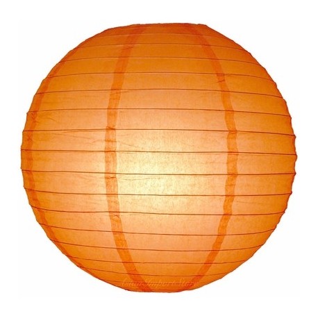 Satin Orange Lantern (30cm)