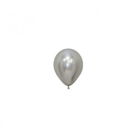 5 inch Chrome Silver Balloon