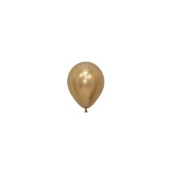 5 inch Chrome Gold Balloon