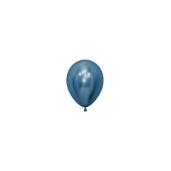 5 inch Chrome Blue Balloon
