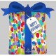 Supershape Painterly Dots Birthday Foil Balloon