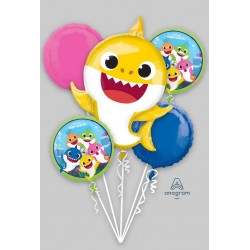 Baby Shark Foil Balloon Bouquet
