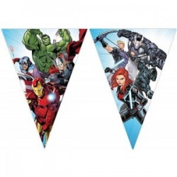 Avengers Flag Banner (2.3m) - www.mypartysupplies.co.za