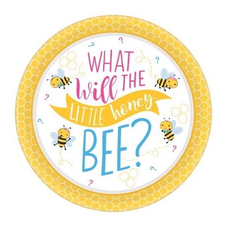 What Will It Bee Paper Plates (pk/8)