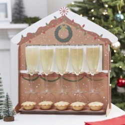 Festive Market Stall Treat and Drinks Station