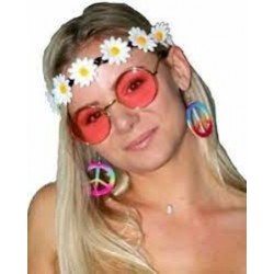 Hippie Kit (headband, glasses & earings)