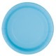 Plain Lunch Plates - Pastel Blue (pk/8)